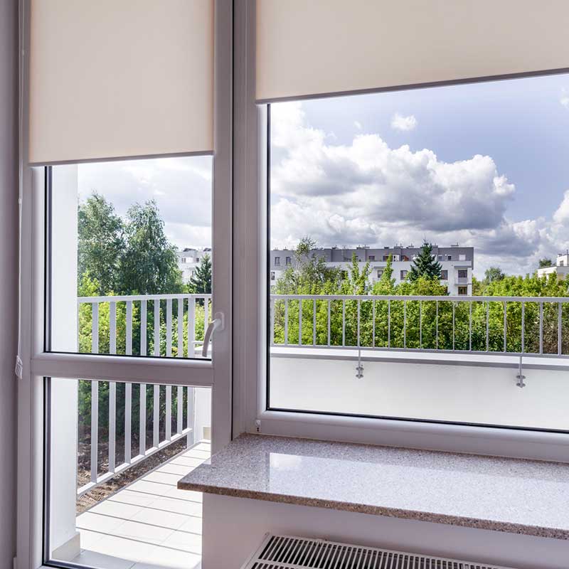 Raumgestaltung Buchmüller - Sonnenschutz auf dem Balkon